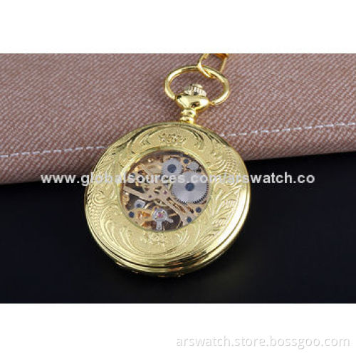 Antique Style Pocket Watch, Can be Used for Gifts or Collection, 3ATM Waterproof